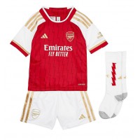 Arsenal Jorginho Frello #20 Replika babykläder Hemmaställ Barn 2023-24 Kortärmad (+ korta byxor)